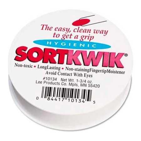 Lee Products Lee Products Company Sortkwik Fingertip Moisteners, 1-3/4 Oz., Pink 10134